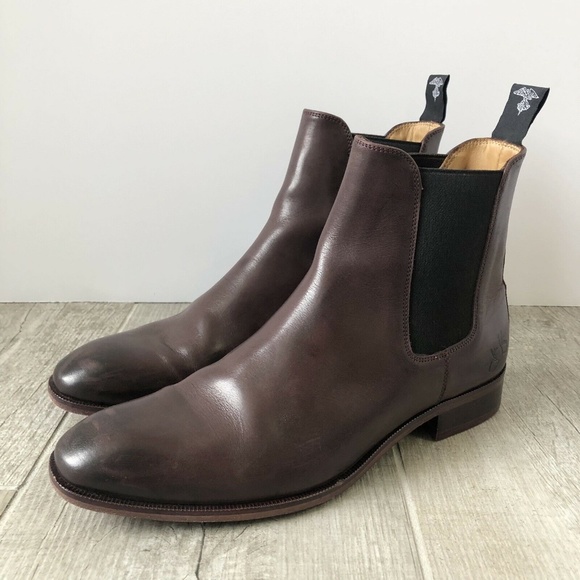 John Fluevog City Angels Mariana Flat Chelsea Boot - Picture 1 of 10